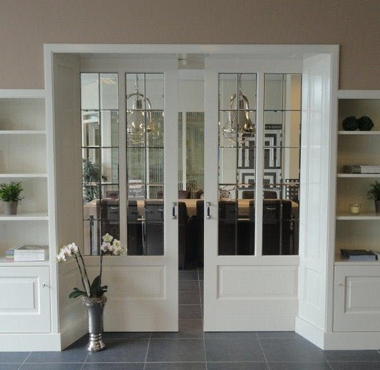 Double pocket doors