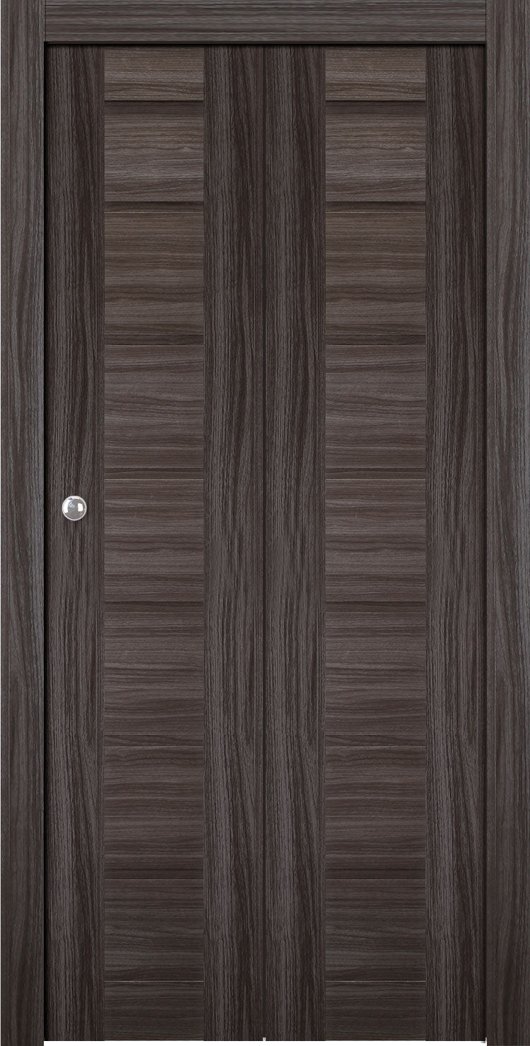 Alda Gray oak bi-fold