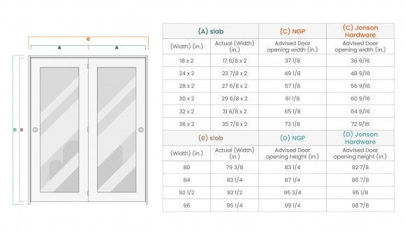 Della Vetro bianco noble bi-fold