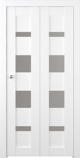 Our interior doors feature glass inserts that let in natural light. They're strong and durable, made with pine frames and MDF panels that provide privacy and noise reduction. The doors come in a timeless white color made of an eco-friendly, scratch-resistant material called PP. They're perfect for residential and commercial spaces like kitchens, bathrooms, and children's rooms.