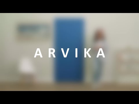 Arvika Polar white bi-fold